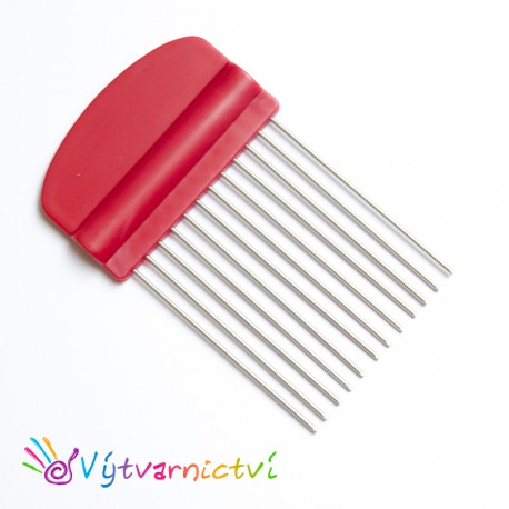 Hřebínek na quilling a combing